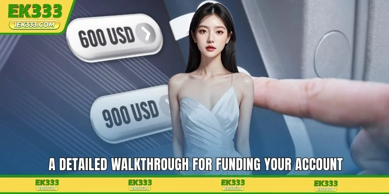 A detailed walkthrough for funding your account