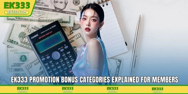 EK333 promotion bonus categories explained for members
