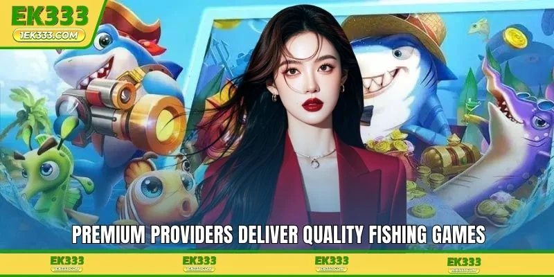 Premium providers deliver quality fishing games