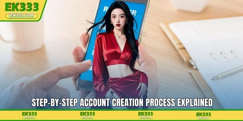 Step-by-step account creation process explained