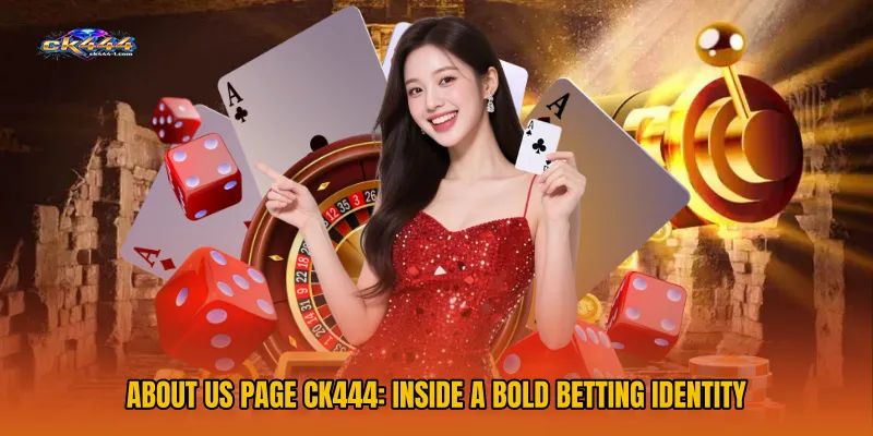 About Us Page CK444: Inside a Bold Betting Identity