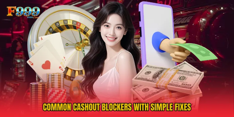 Common cashout blockers with simple fixes