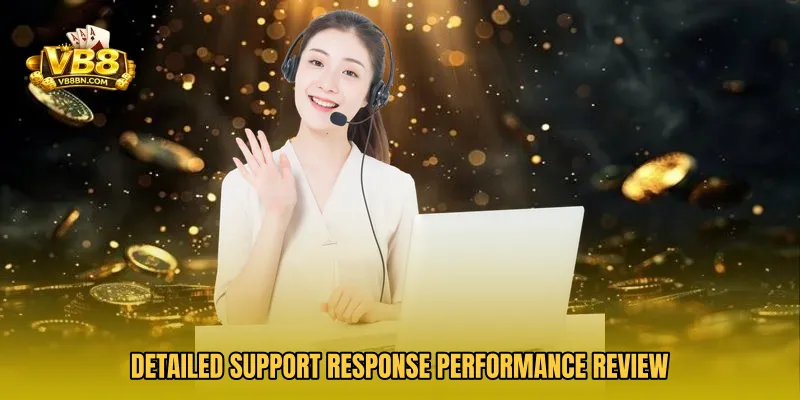 Detailed support response performance review