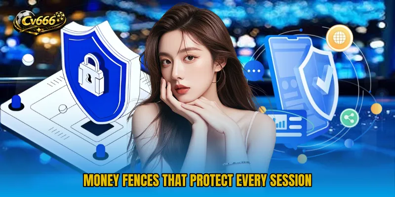 Money fences that protect every session