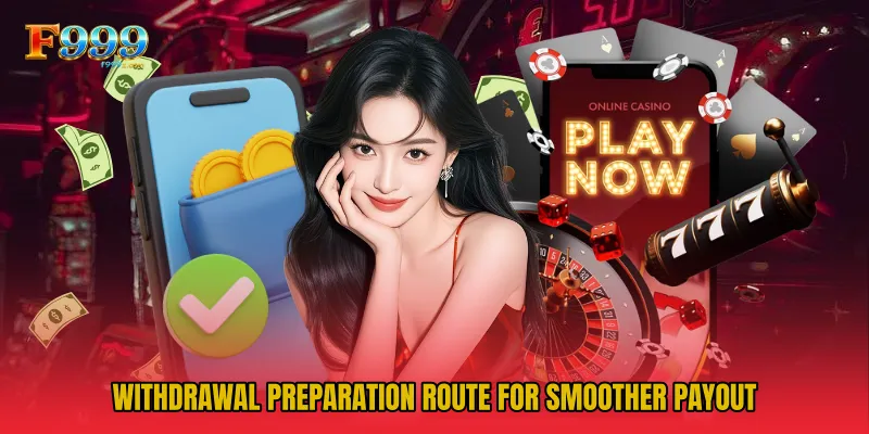 Withdrawal preparation route for smoother payout